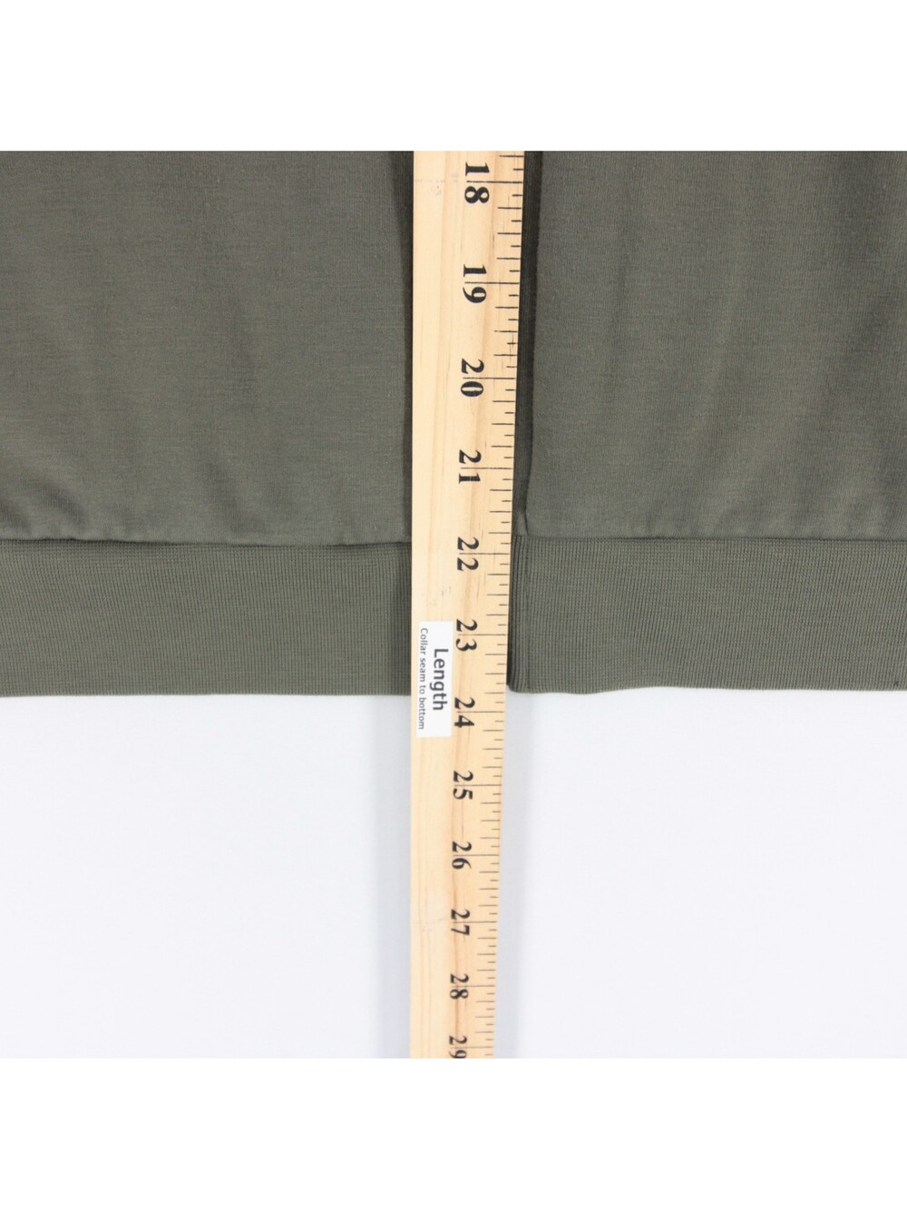 Free Fly Bamboo Lightweight Fleece Zip Hoodie Womens L Green Full Zip Pockets - Picture 6 of 10